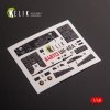 KELIK K48113 UH-60A Black Hawk - Type 1 interior 3D decals for ICM kit 1/48
